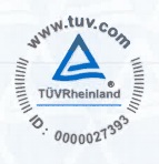 Unsere Produkte sind TÜV-zertifiziert 